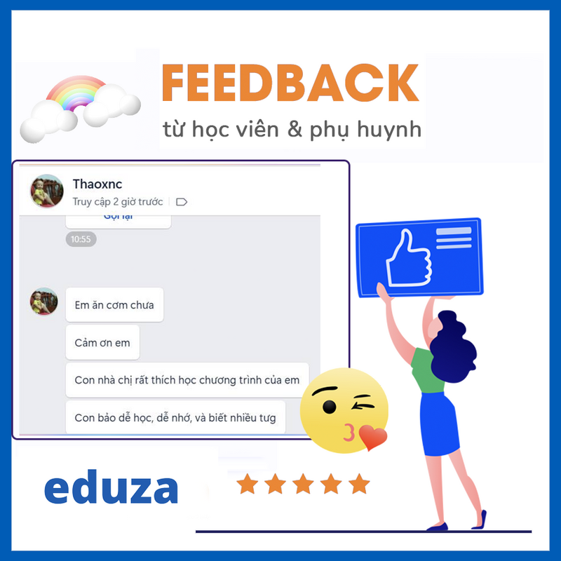 Eduza Feedback1 học viên & phụ huynh