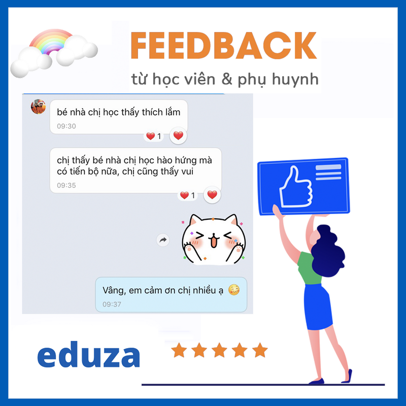 Eduza_Feedback3 học viên & phụ huynh
